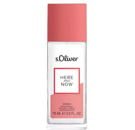 s.Oliver Here and Now Woman dezodorant w naturalnym sprayu 75ml