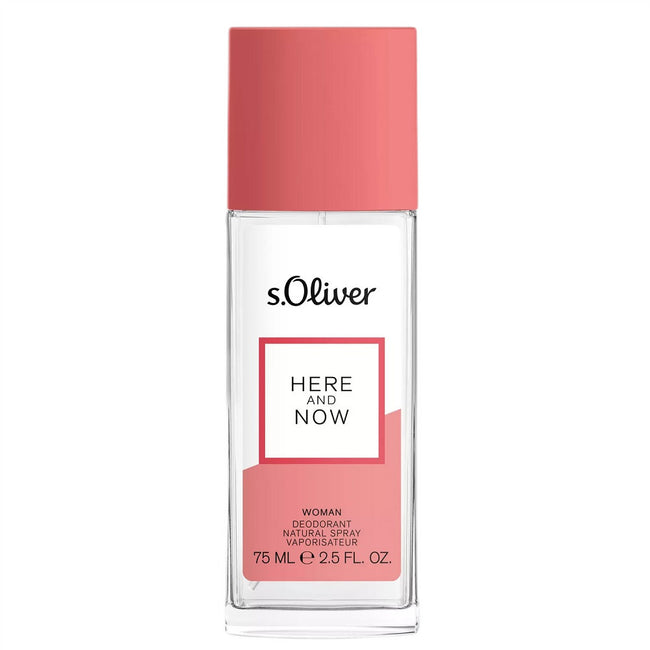 s.Oliver Here and Now Woman dezodorant w naturalnym sprayu 75ml