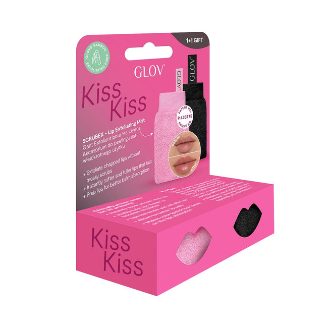 Glov Kiss&Kiss zestaw do peelingu ust