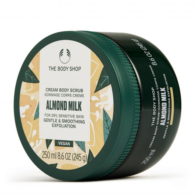 The Body Shop Wegański peeling do ciała Almond Milk 250ml