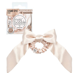 Invisibobble Sprunchie Slim aksamitna gumka do włosów ze wstążką Ballerina Bow