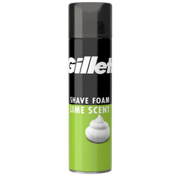 Gillette Shave Foam pianka do golenia dla mężczyzn Lime Scent 200ml