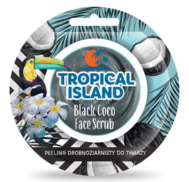 Marion Tropical Island Face Scrub peeling drobnoziarnisty do twarzy Black Coco 8g