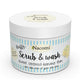Nacomi Scrub & Wash pianka peelingująco-myjąca Słodka Kokosowo-Bananowa Pianka 180ml