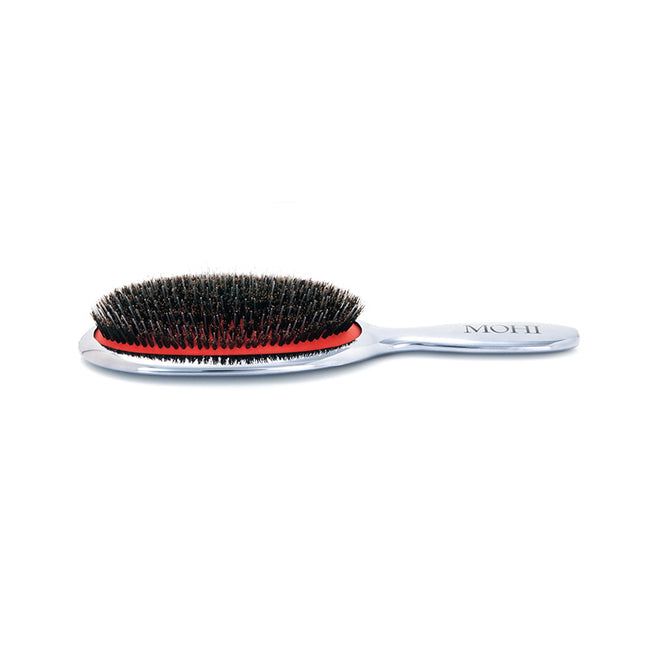 MOHI Bristle & Nylon Spa Brush owalna szczotka do włosów z włosia dzika Large