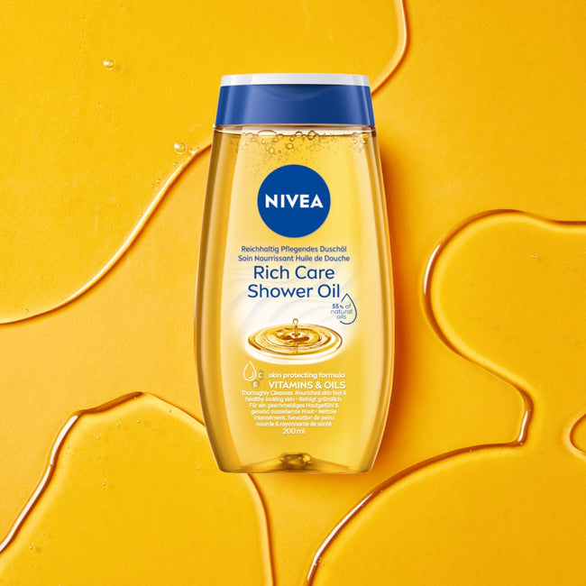 Nivea Rich Caring Shower Oil olejek pod prysznic 200ml