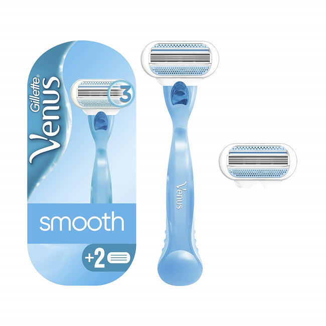 Gillette Venus Smooth maszynka do golenia + wymienne ostrza 2szt.