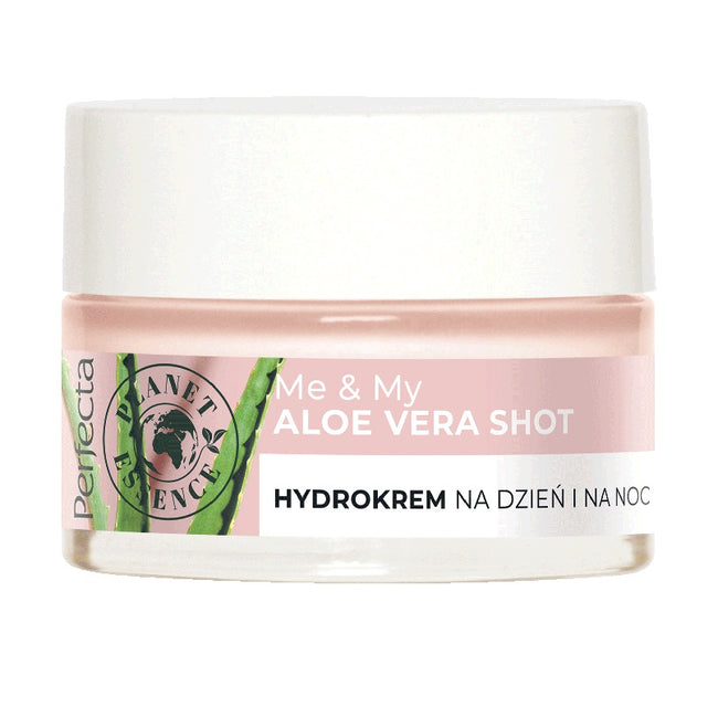 Perfecta Me & My Aloe Vera Shot bogaty hydrokrem na dzień i na noc 50ml