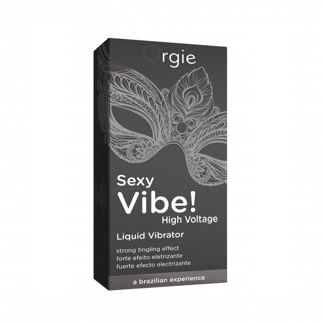 Orgie Sexy Vibe! Liquid Vibrator High Voltage wibrujący żel stymulujący 15ml