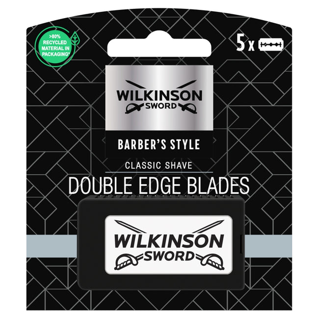 Wilkinson Barber's Style Double Edge żyletki do maszynki do golenia 5szt