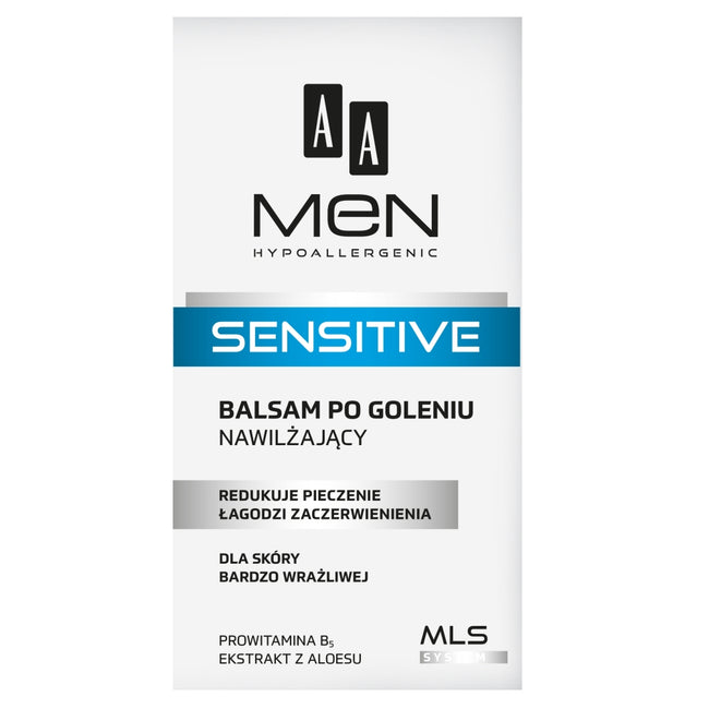 AA Men Sensitive balsam po goleniu nawilżający dla skóry bardzo wrażliwej 100ml