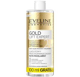 Eveline Cosmetics Gold Lift Expert luksusowy przeciwzmarszczkowy płyn micelarny 500ml