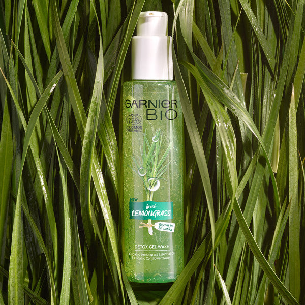 Garnier Bio Fresh Lemongrass Detox Gel Wash detoksykujący żel do mycia twarzy 150ml