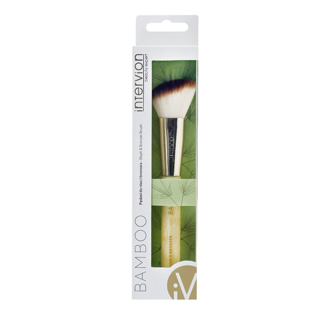 Inter Vion Bamboo bambusowy pędzel do różu i bronzera