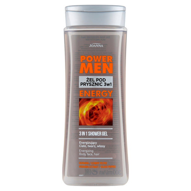 Joanna Power Men Energy żel pod prysznic 3w1 300ml