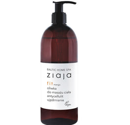 Ziaja Baltic Home Spa Fit oliwka do masażu ciała antycellulitowa i ujędrniająca Mango 490ml