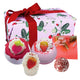 Bomb Cosmetics Strawberry Feels Forever zestaw upominkowy do kąpieli 5szt