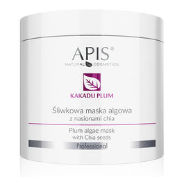 APIS Kakadu Plum śliwkowa maska algowa z nasionami chia 200g
