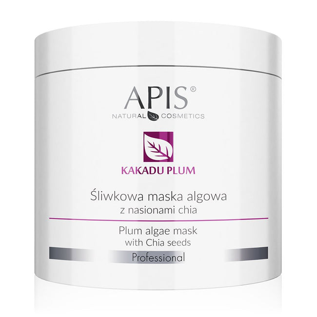 APIS Kakadu Plum śliwkowa maska algowa z nasionami chia 200g