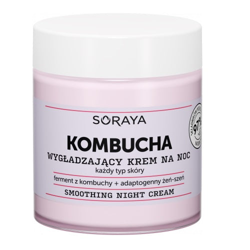 Soraya Kombucha wygładzający krem na noc z kwasami AHA 75ml