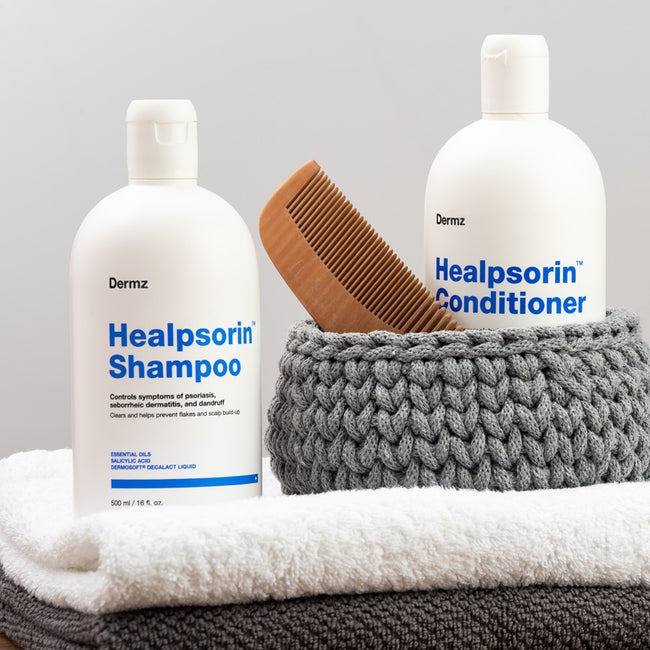 Dermz Healpsorin szampon na łuszczycę i ŁZS 500ml