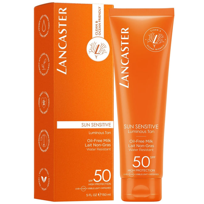 Lancaster Sun Sensitive Oil-Free Milk SPF50 mleczko do opalania 150ml