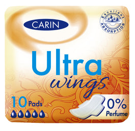 Carin Ultra Wings podpaski higieniczne 10szt