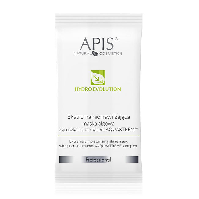 APIS Hydro Evolution ekstremalnie nawilżająca maska algowa z gruszką i rabarbarem AQUAXTREM™ 20g