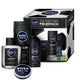 Nivea Football Box zestaw Deep żel pod prysznic 3w1 250ml + Deep antybakteryjna woda po goleniu 100ml + Men Creme krem do ciała i twarzy 75ml + Deep antyperspirant w kulce 50ml