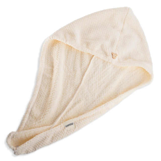 Mohani Hair Wrap turban-ręcznik do włosów z mikrofibry Biały