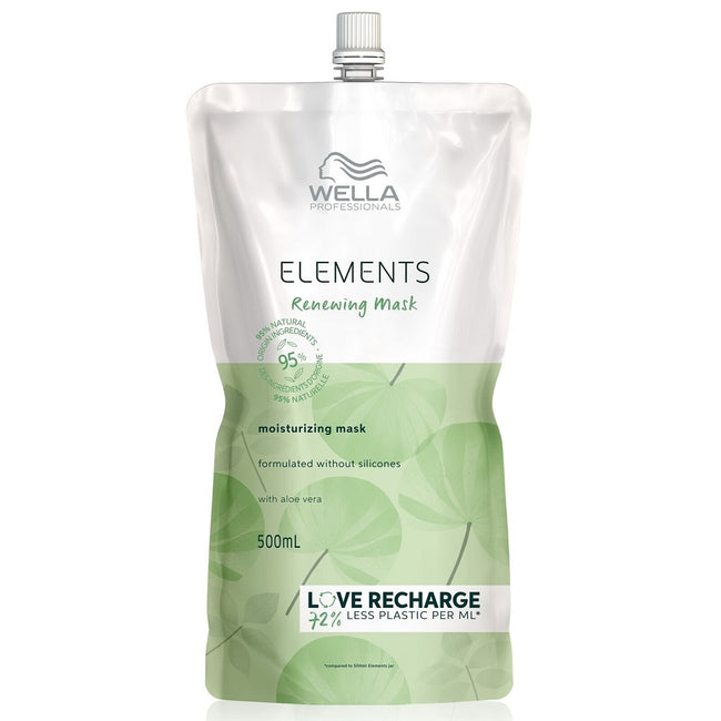 Wella Professionals Elements Renewing Moisturizing Mask nawilżająca maska do włosów saszetka 500ml