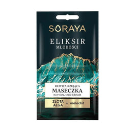 Soraya Eliksir Młodości rewitalizująca maseczka na twarz szyję i dekolt 2x5ml