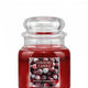 Country Candle Średnia świeca zapachowa z dwoma knotami Frosted Cranberries 453g