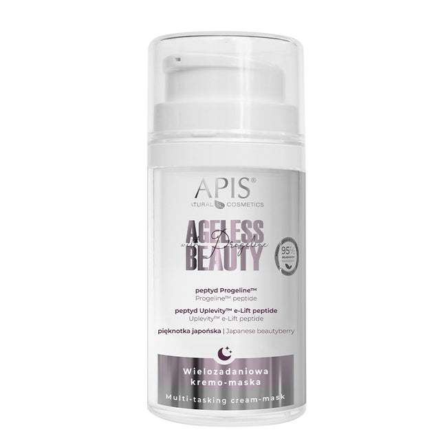 APIS Ageless Beauty with Progeline wielozadaniowa kremo-maska na noc z progeliną 50ml