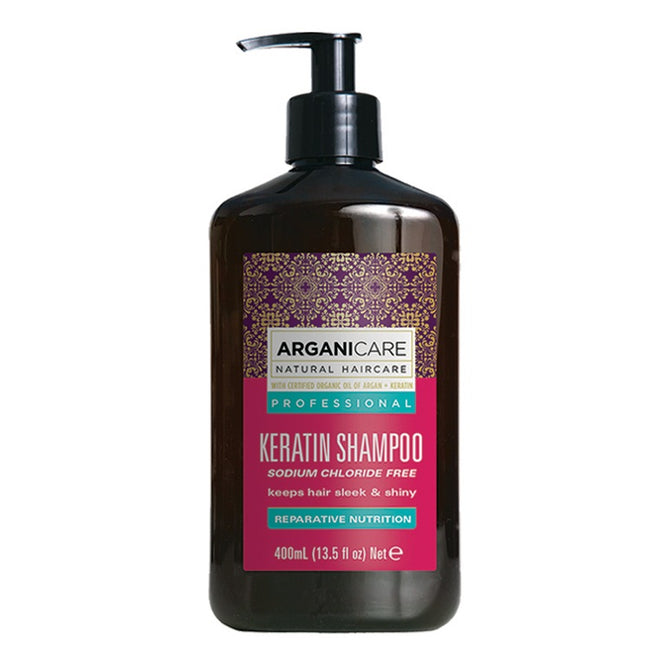 Arganicare Keratin szampon do włosów z keratyną 400ml