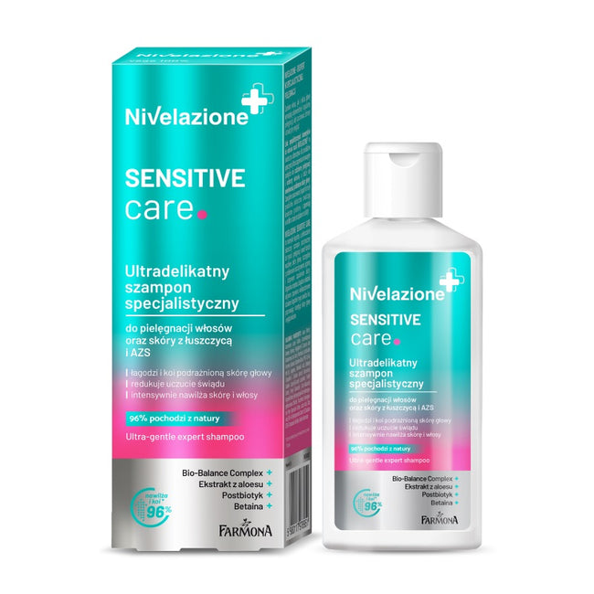 Farmona Nivelazione ultradelikatny szampon specjalistyczny do pielęgnacji włosów oraz skóry z łuszczycą i AZS 100ml