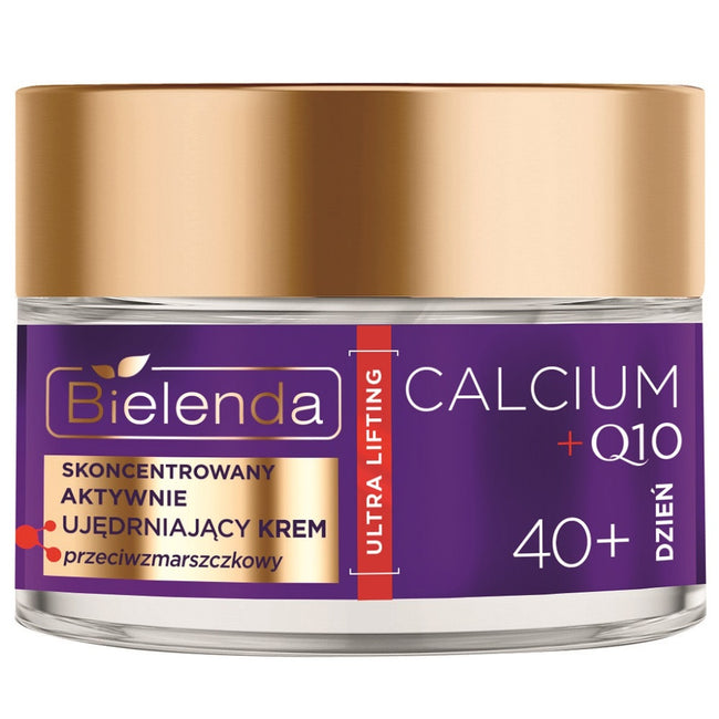 Bielenda Calcium + Q10 skoncentrowany aktywnie ujędrniający krem przeciwzmarszczkowy na dzień 40+ 50ml