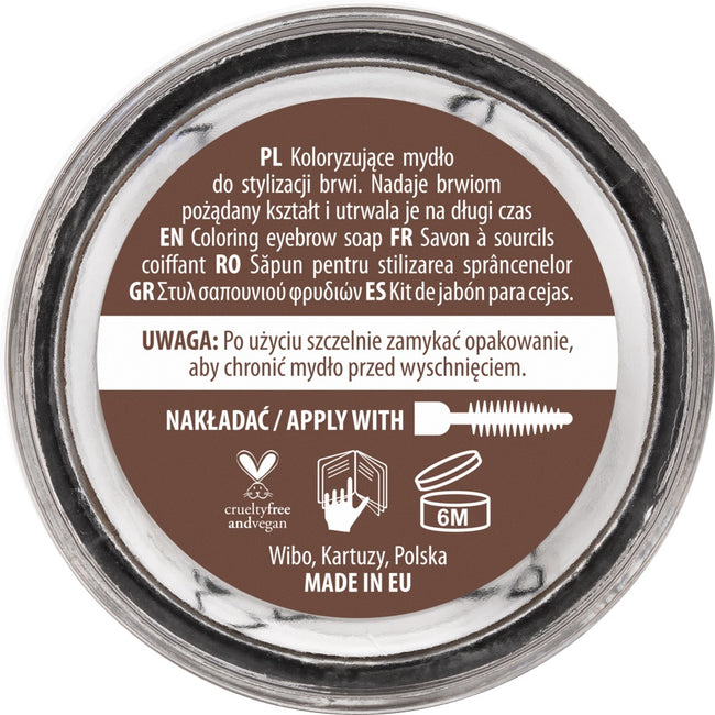Wibo Styling Brow Soap koloryzujące mydło do stylizacji brwi 4.5ml