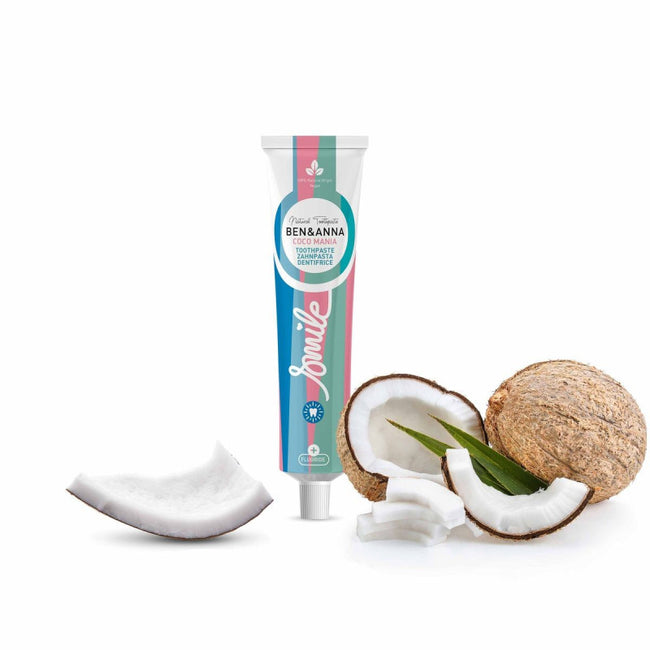 Ben&Anna Natural Toothpaste naturalna pasta kokosowa do zębów z fluorem Coco Mania 75ml
