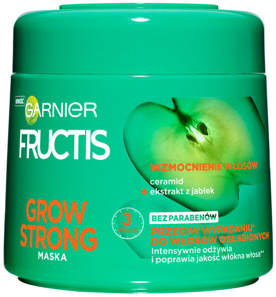 Garnier Fructis Grow Strong maska wzmacniająca do włosów osłabionych 300ml