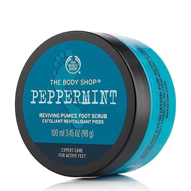 The Body Shop Peeling do stóp Peppermint 100ml