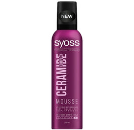 Syoss Ceramide Complex Mousse pianka do włosów osłabionych Mega Strong 250ml