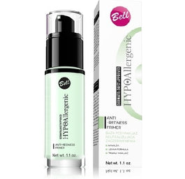 Bell HypoAllergenic Anti-Redness Primer hypoalergiczna baza pod makijaż neutralizująca zaczerwienienia 01 30g