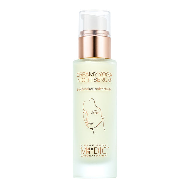 Pierre Rene Creamy Yoga Night Serum intensywnie nawilżające serum na noc 30ml