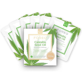 Foreo Ufo Cannabis Seed Oil Mask łagodząca maseczka do twarzy 6x6g