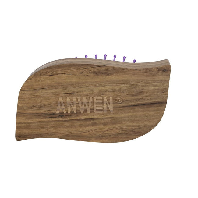 Anwen Travel Hair Brush mini drewniana szczotka do włosów