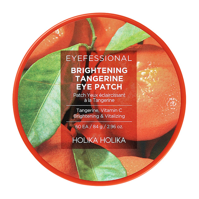 HOLIKA HOLIKA Eyefessional Brightening Tangerine Eye Patch hydrożelowe płatki pod oczy z ekstraktem z mandarynki 60szt