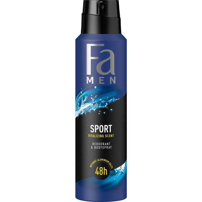 Fa Men Sport 48h dezodorant w sprayu o zapachu zielonych cytrusów 150ml