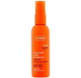 Ziaja Sopot Sun suchy olejek w żelu do opalania SPF15 90ml