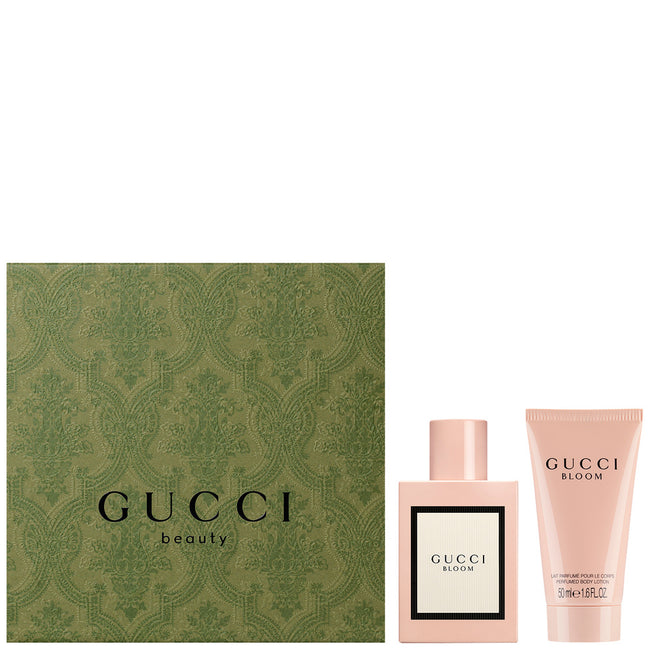 Gucci Bloom zestaw woda perfumowana spray 50ml + balsam do ciała 50ml